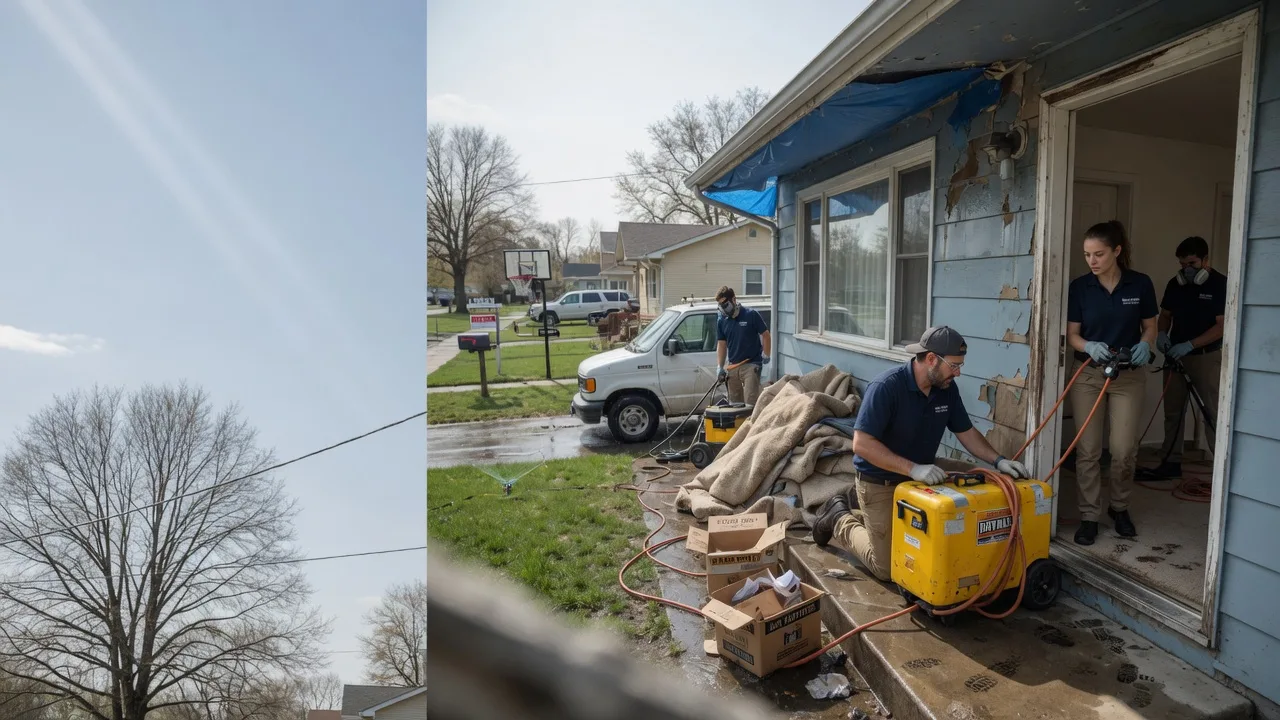 Basement Flood Cleanup in Bentonville, VA near me